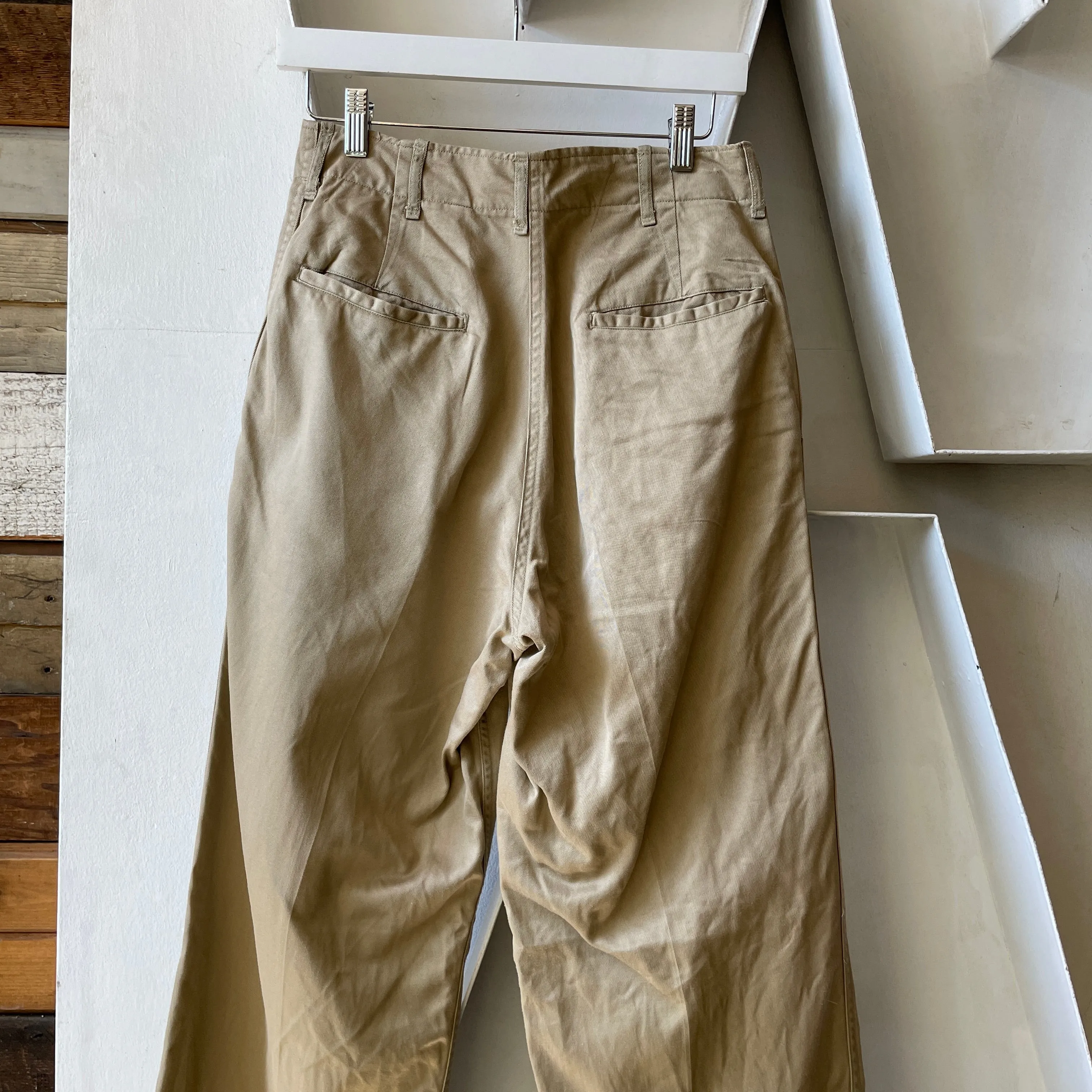 50’s Military Chinos - 28” x 31”