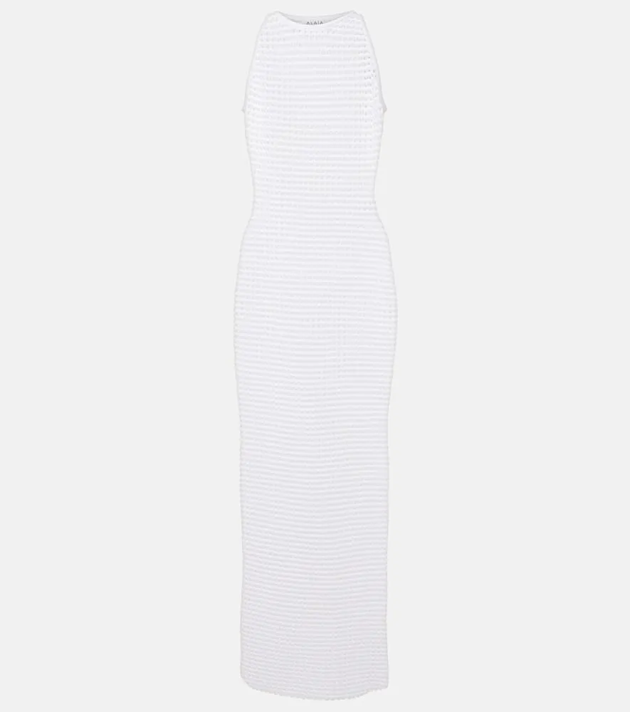 Alaia Crochet maxi dress