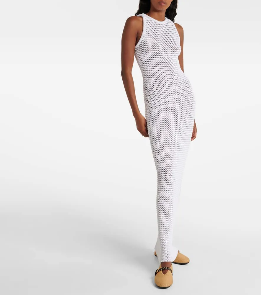 Alaia Crochet maxi dress
