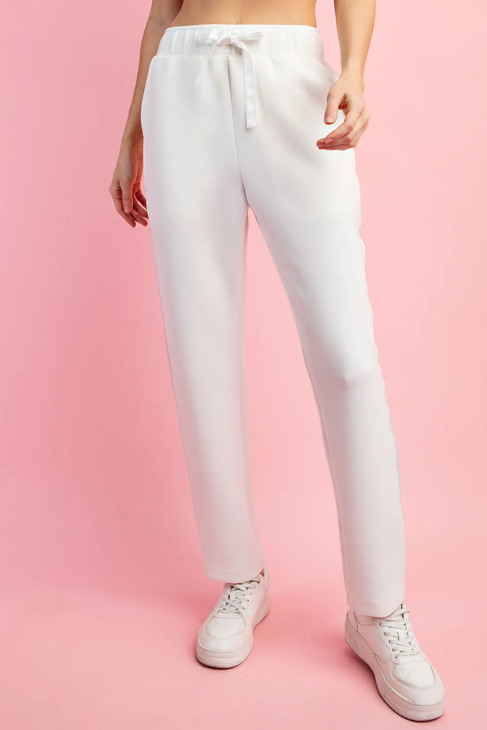 Butter Soft Joggers- Satin Stripe