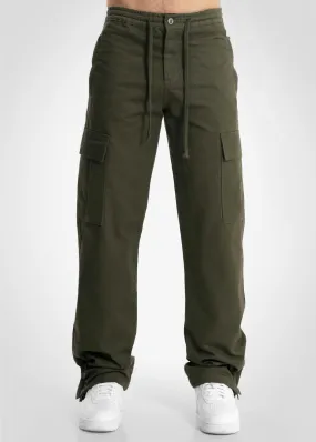 Cargo Pants Straight Leg - Khaki