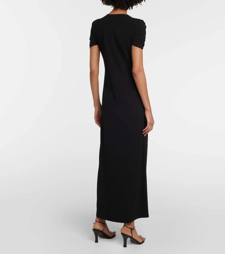Christopher Esber Embellished jersey maxi dress