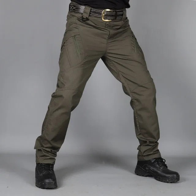 City Military Tactical Cargo Pants Men Combat SWAT Army Military Pants Many Pockets Stretch Flexible Man Casual Trousers XXXL