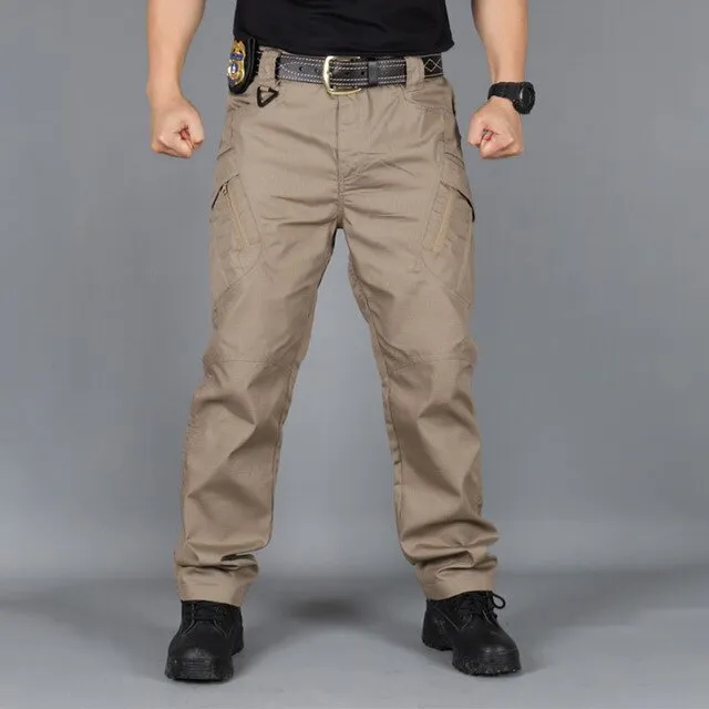 City Military Tactical Cargo Pants Men Combat SWAT Army Military Pants Many Pockets Stretch Flexible Man Casual Trousers XXXL