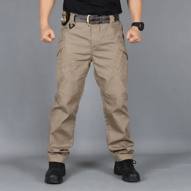 City Military Tactical Cargo Pants Men Combat SWAT Army Military Pants Many Pockets Stretch Flexible Man Casual Trousers XXXL