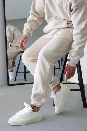 Core Logo Joggers - Beige