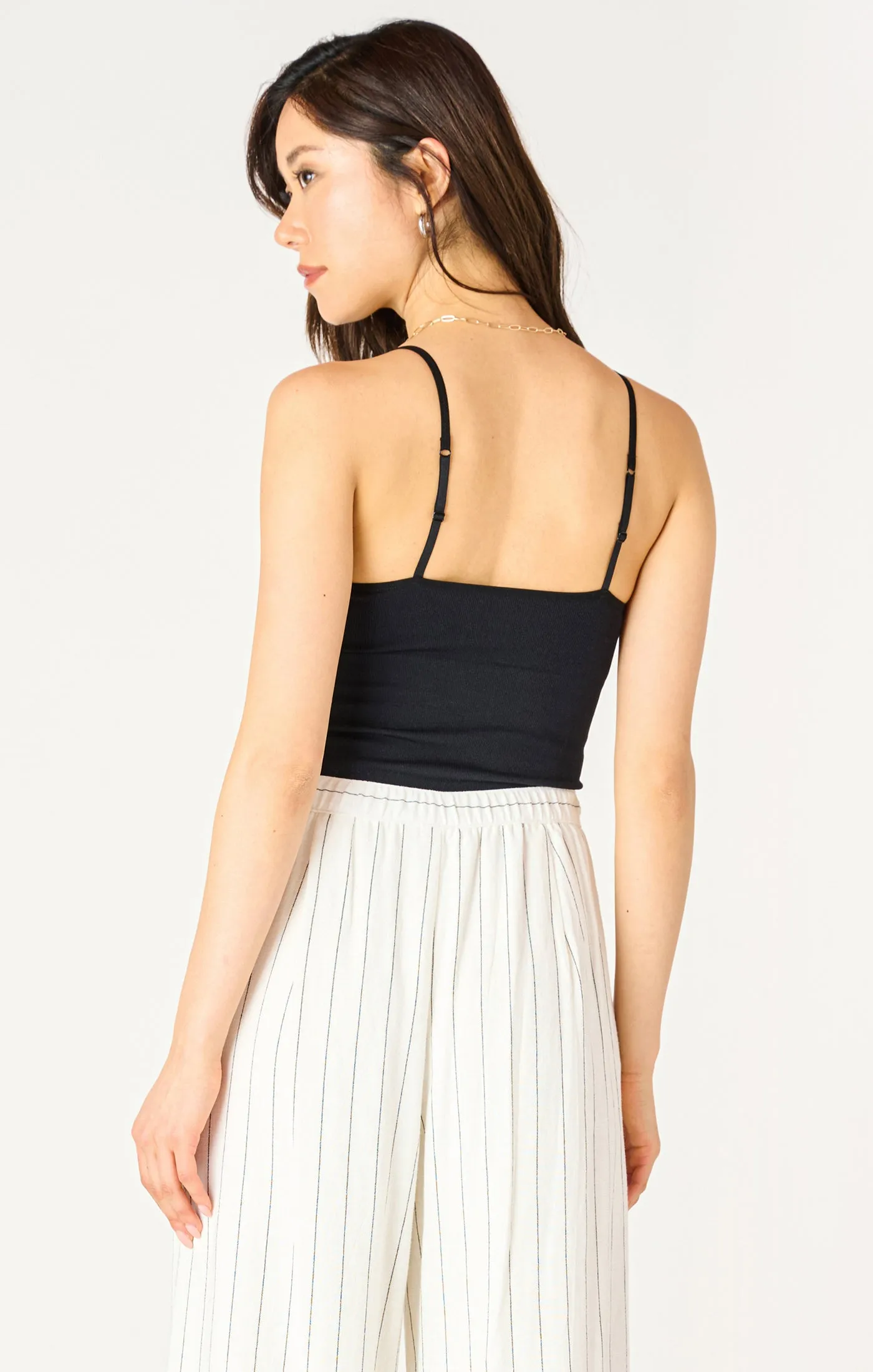 Dex Black Seamless Bra Top
