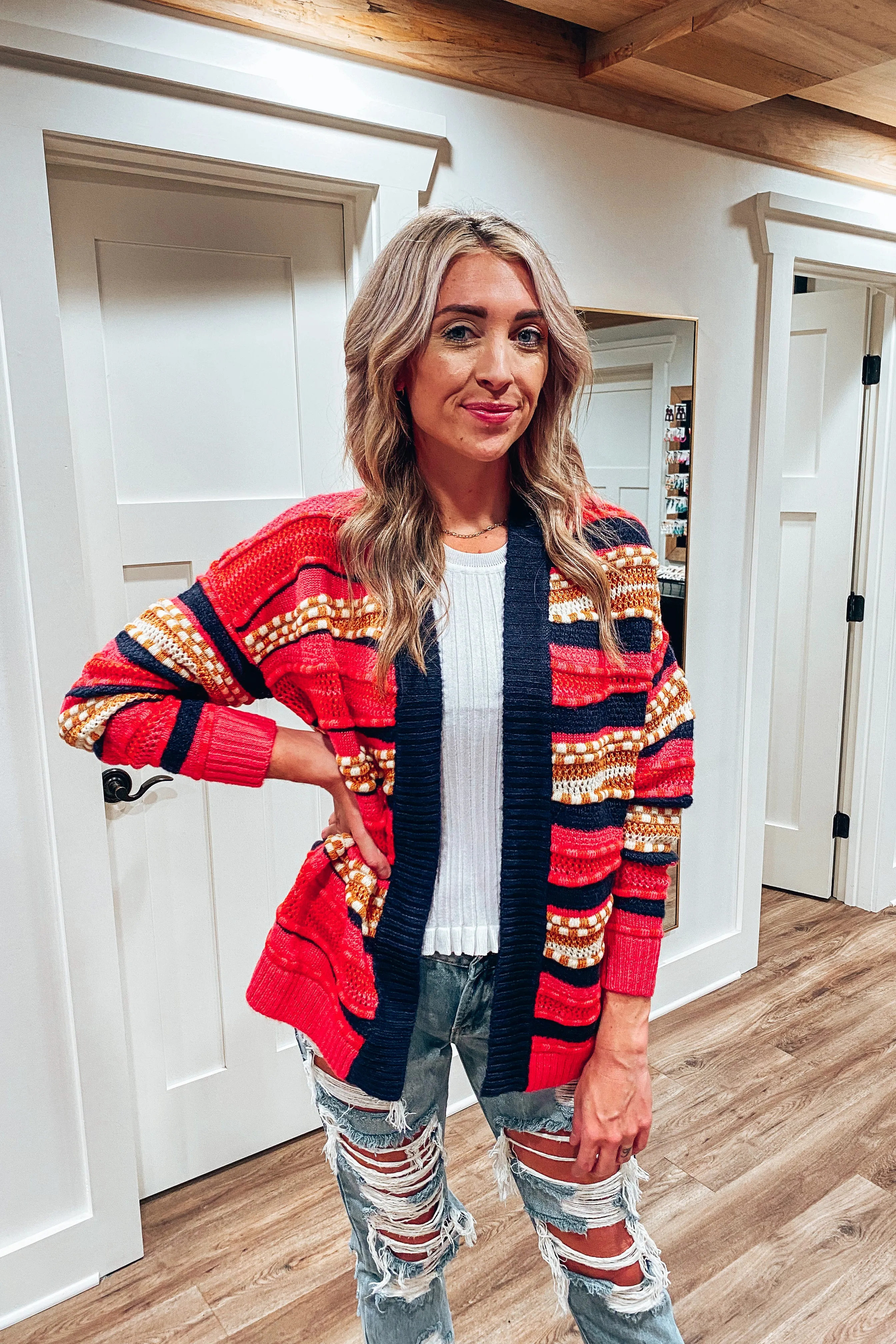 Fall with Flair Chunky Knit Cardigan | FINAL SALE