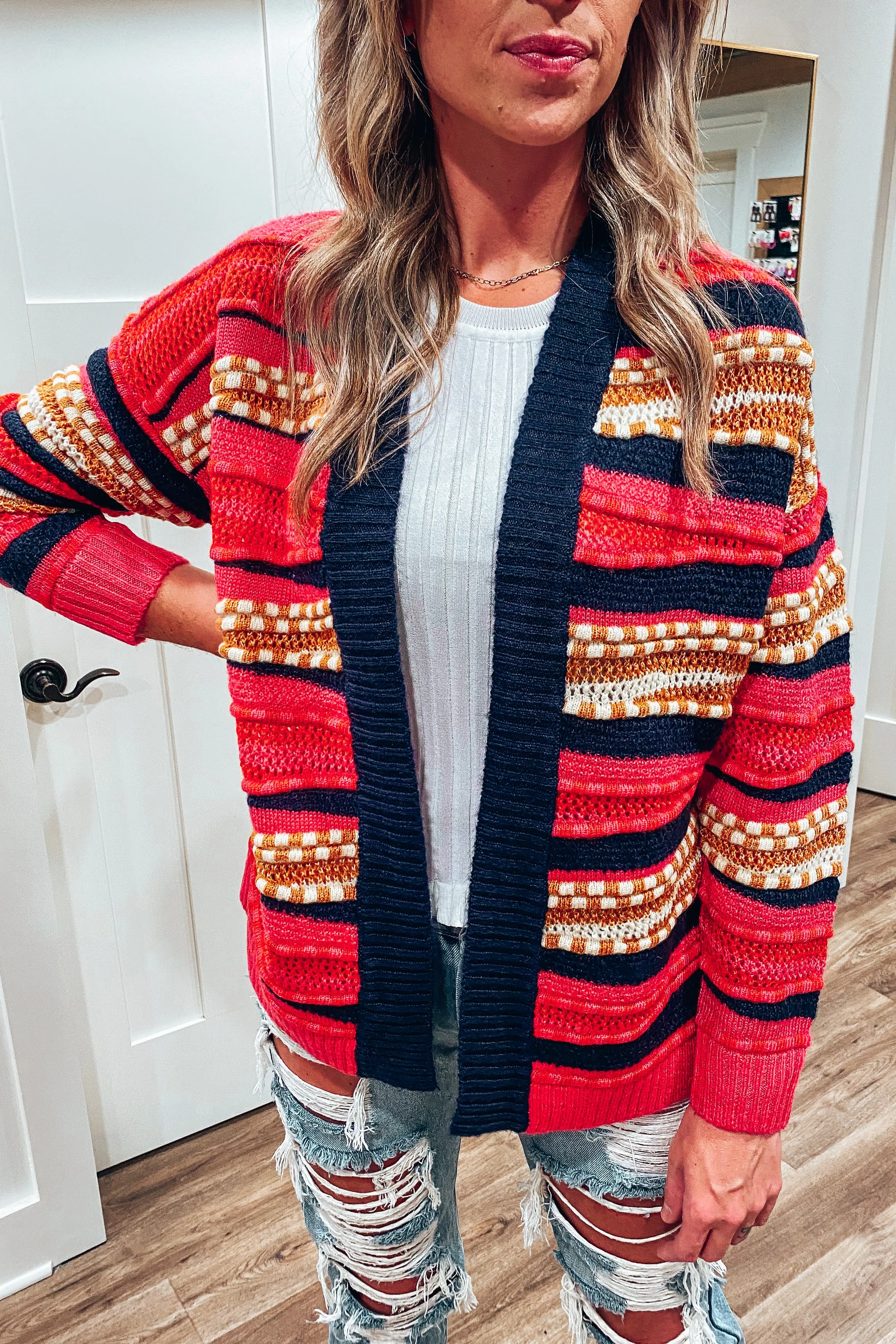 Fall with Flair Chunky Knit Cardigan | FINAL SALE