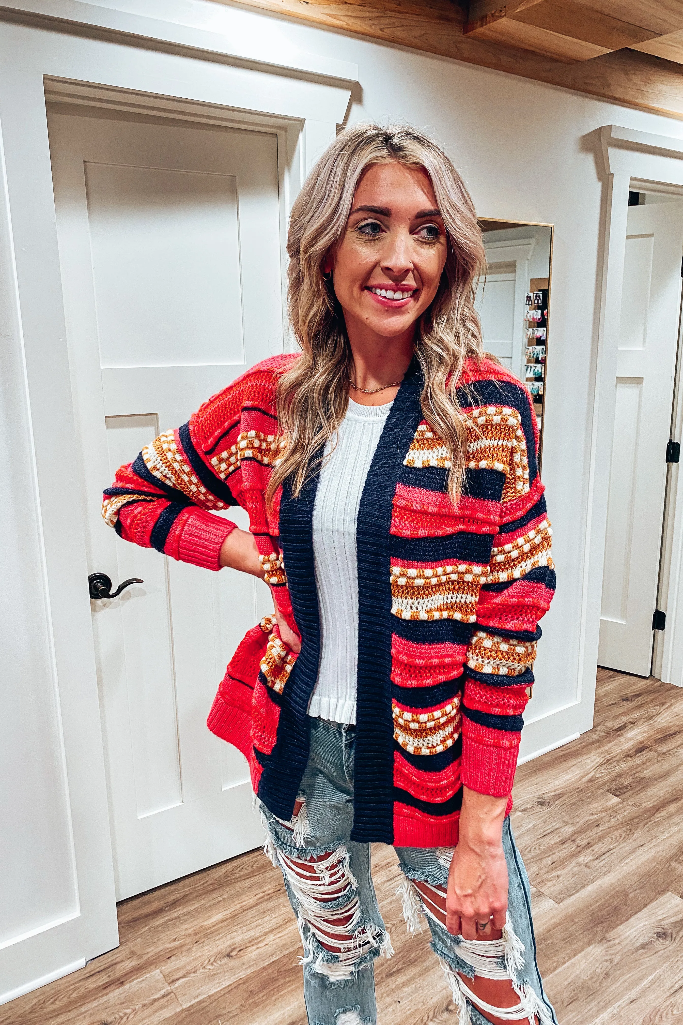 Fall with Flair Chunky Knit Cardigan | FINAL SALE