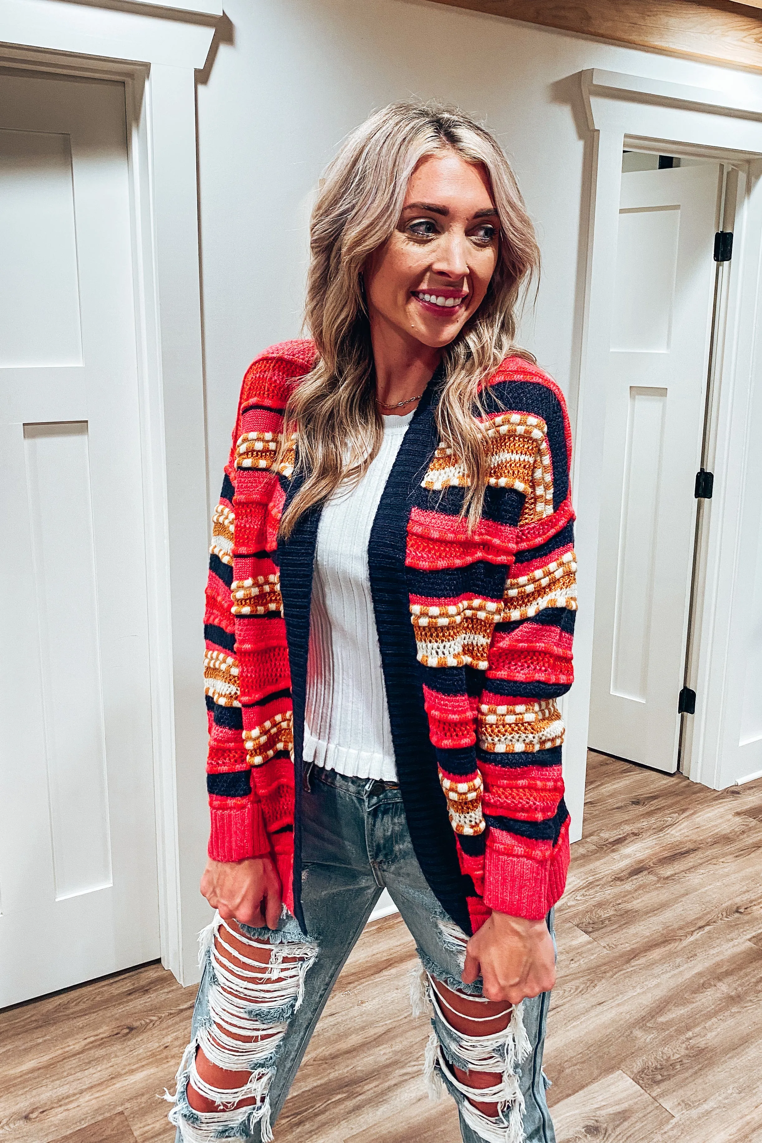 Fall with Flair Chunky Knit Cardigan | FINAL SALE