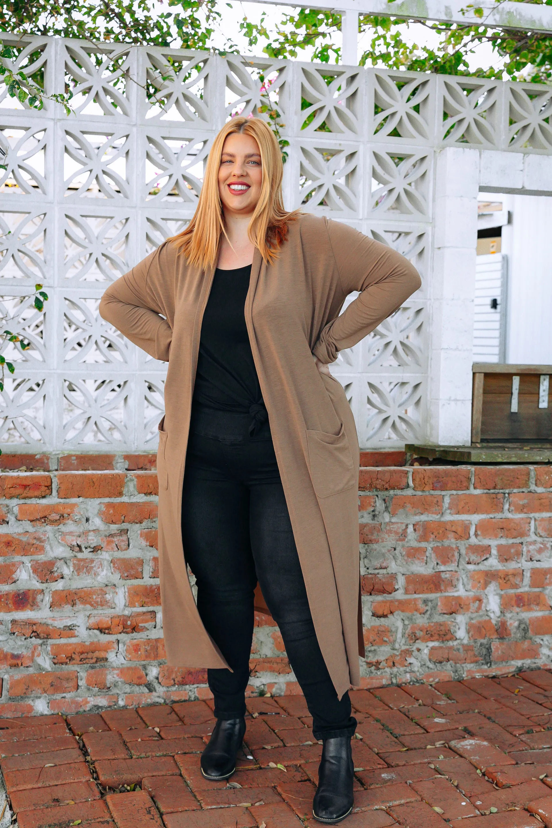 Jane Cardigan in Mocha