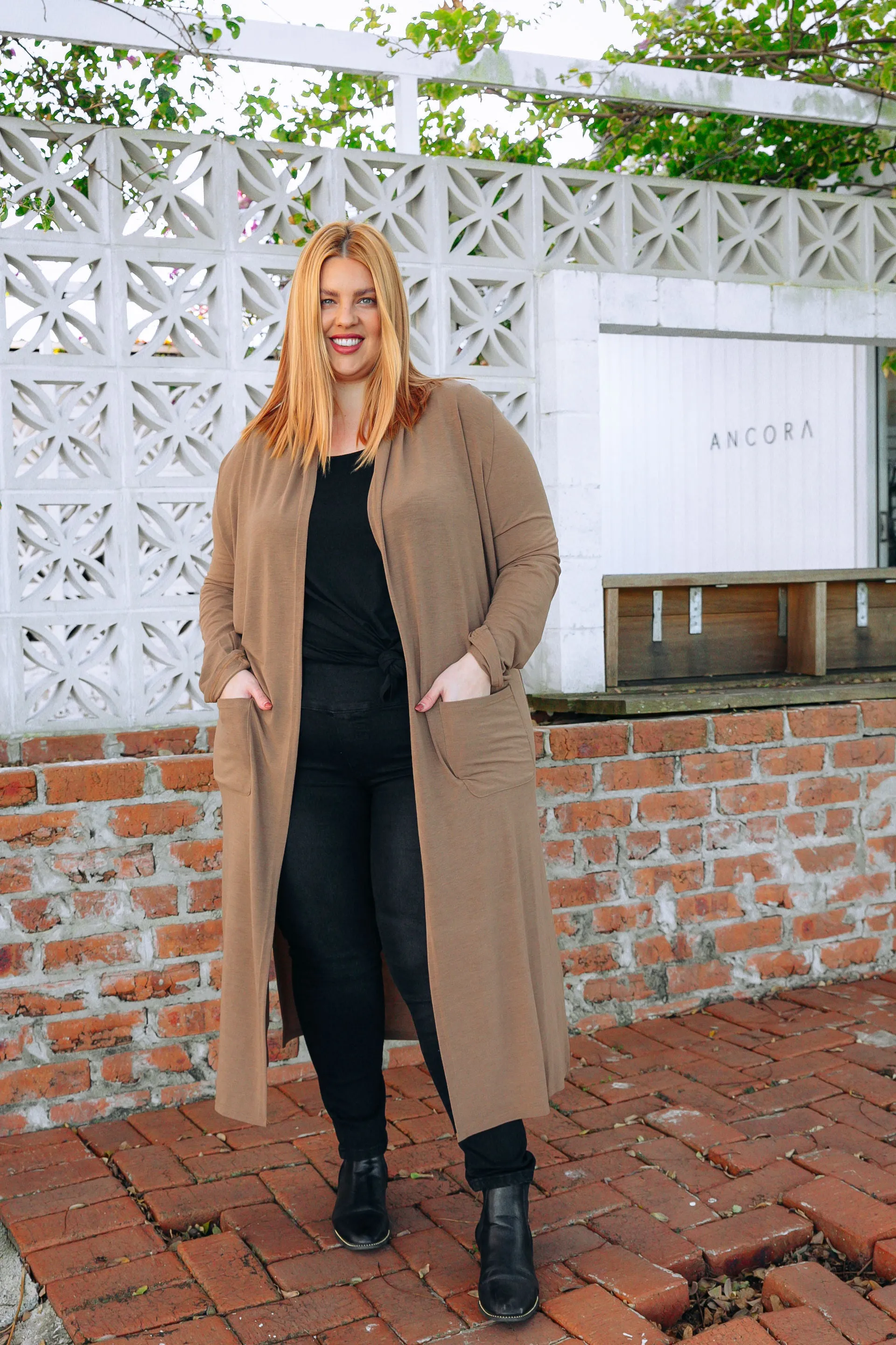 Jane Cardigan in Mocha