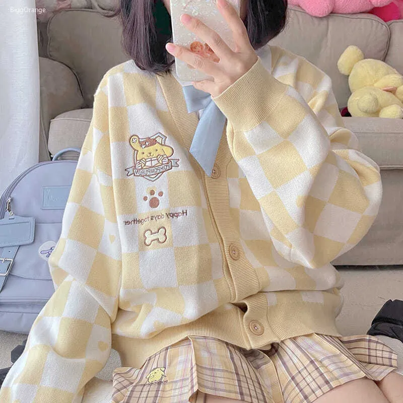 Kawaii Hit Color Bowknot Sweaters