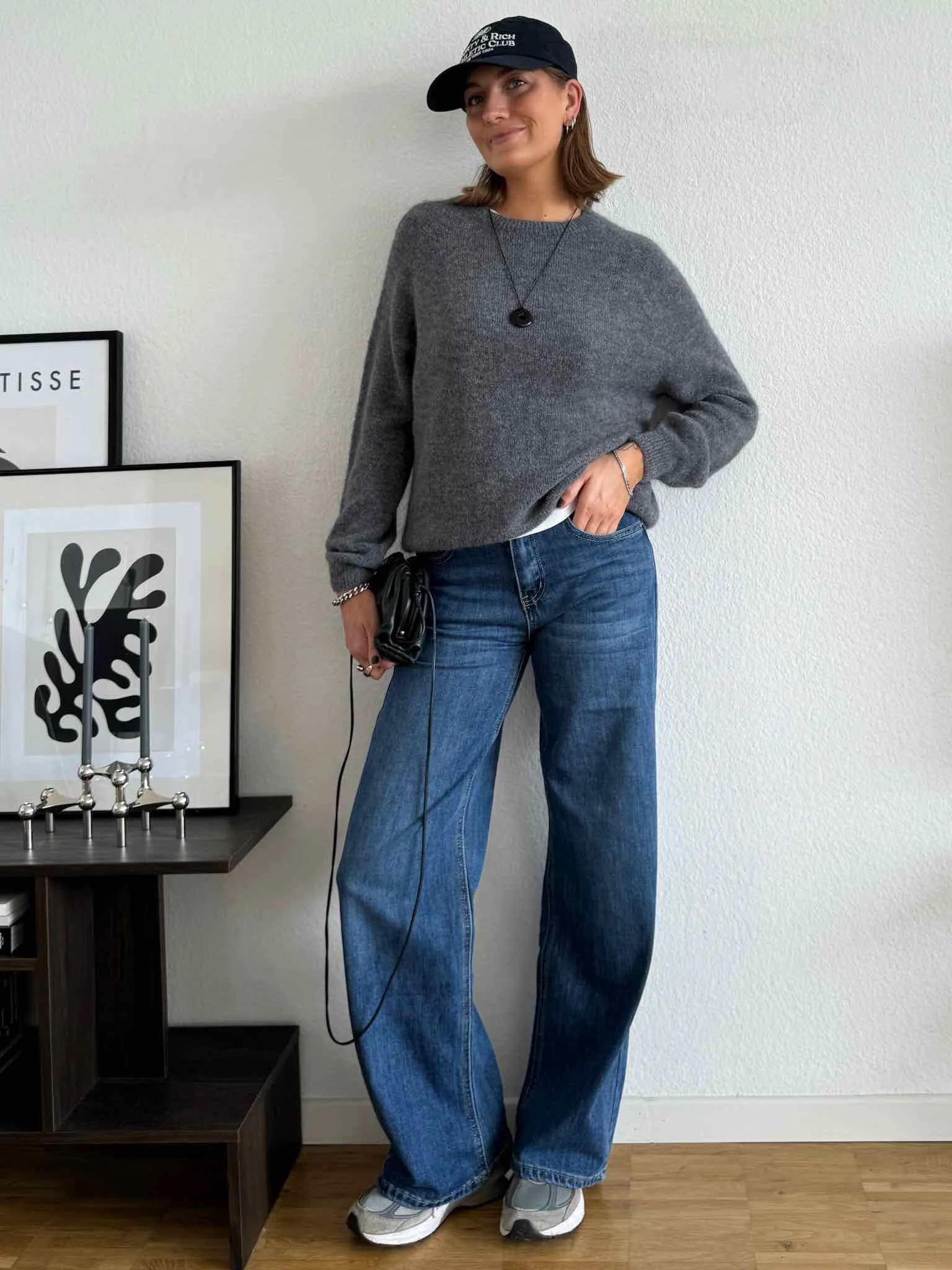 Monday Straight Leg Jeans - Washed Blue