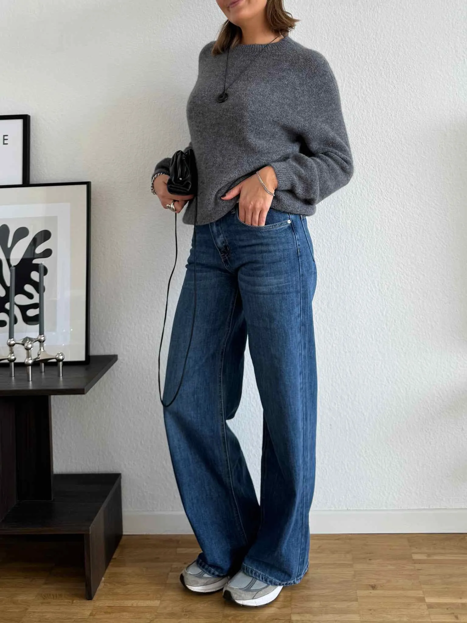 Monday Straight Leg Jeans - Washed Blue