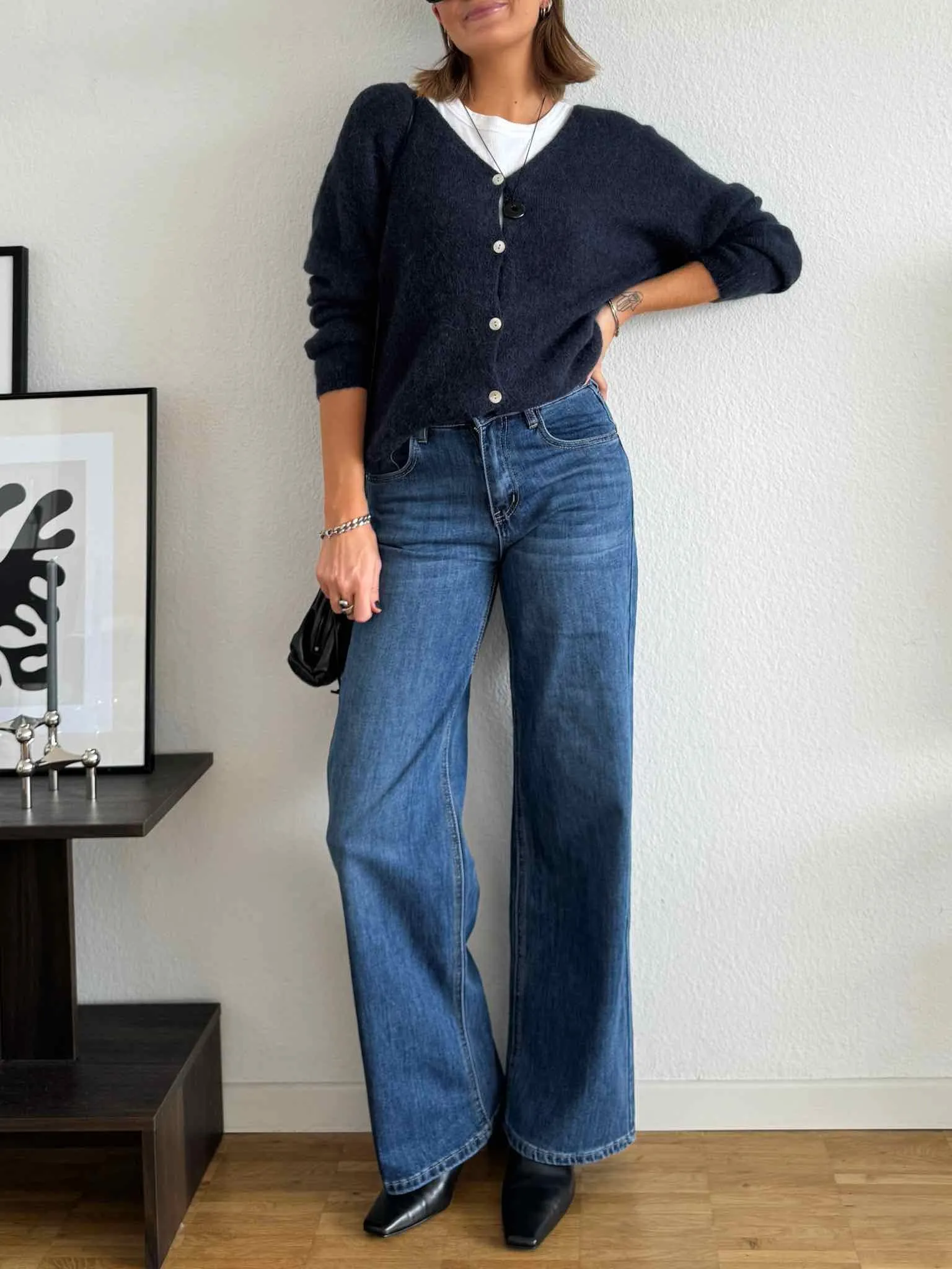 Monday Straight Leg Jeans - Washed Blue