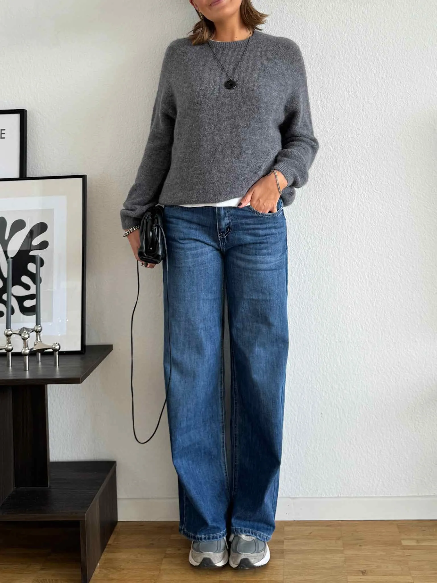 Monday Straight Leg Jeans - Washed Blue