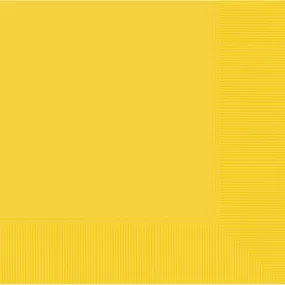 Napkins Lunch - Sunshine Yellow