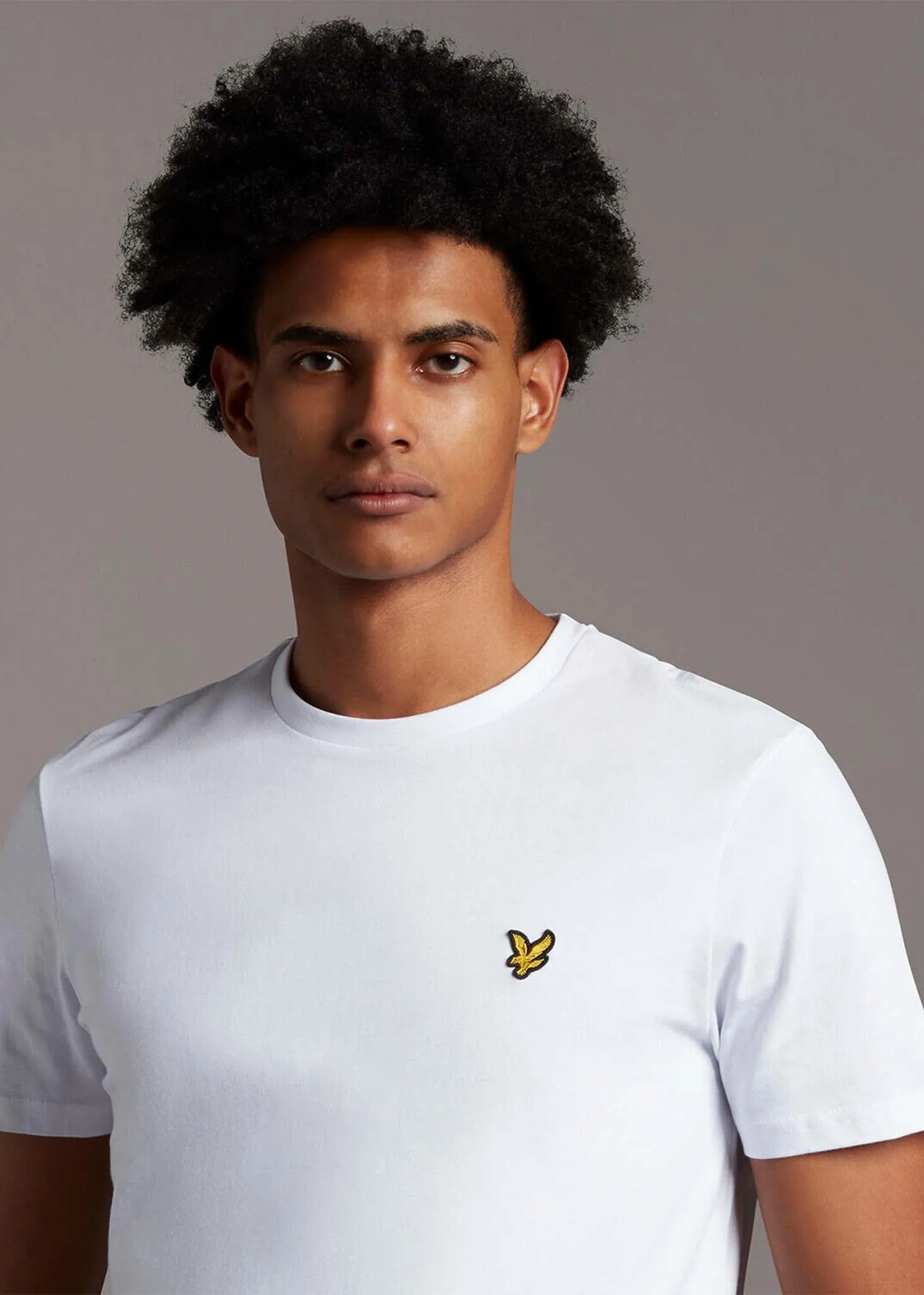 Plain t-shirt - white 3 pack