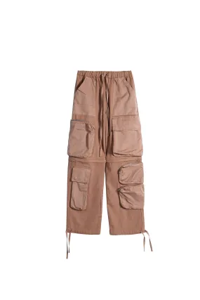 POCKET CARGO PANTS BROWN