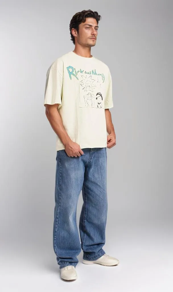 R207070 -Graphic T-Shirt - Cream
