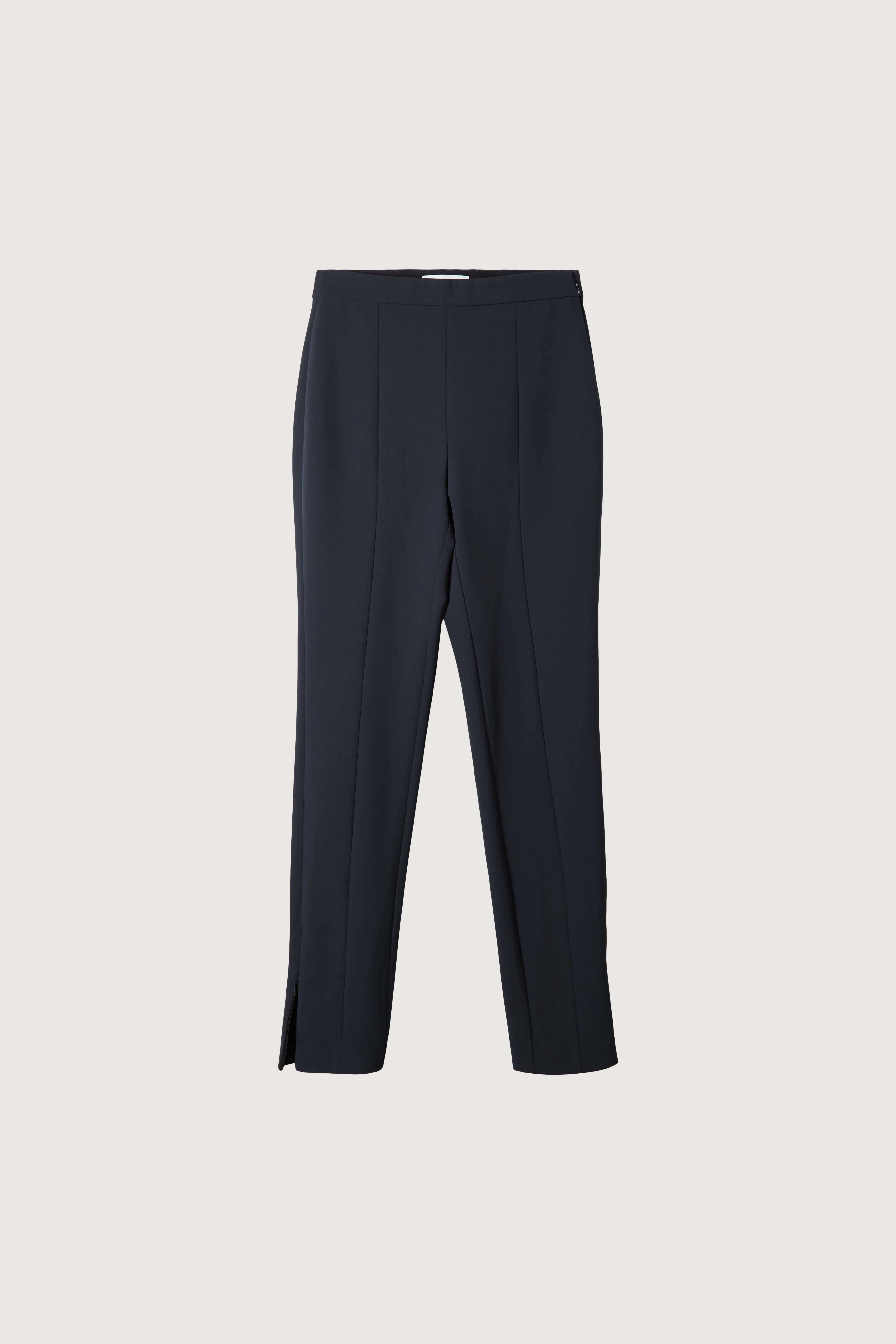 SLIM FIT PANT WITH SLIT