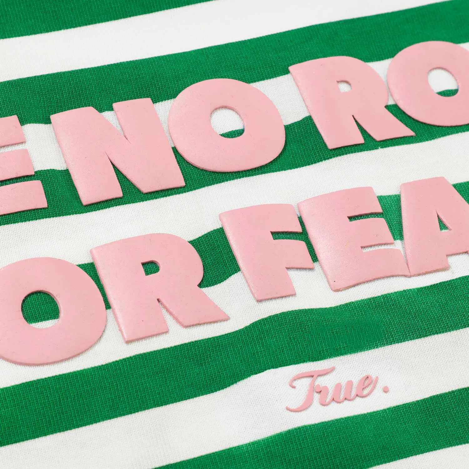 Striped No Fear Tee - Green