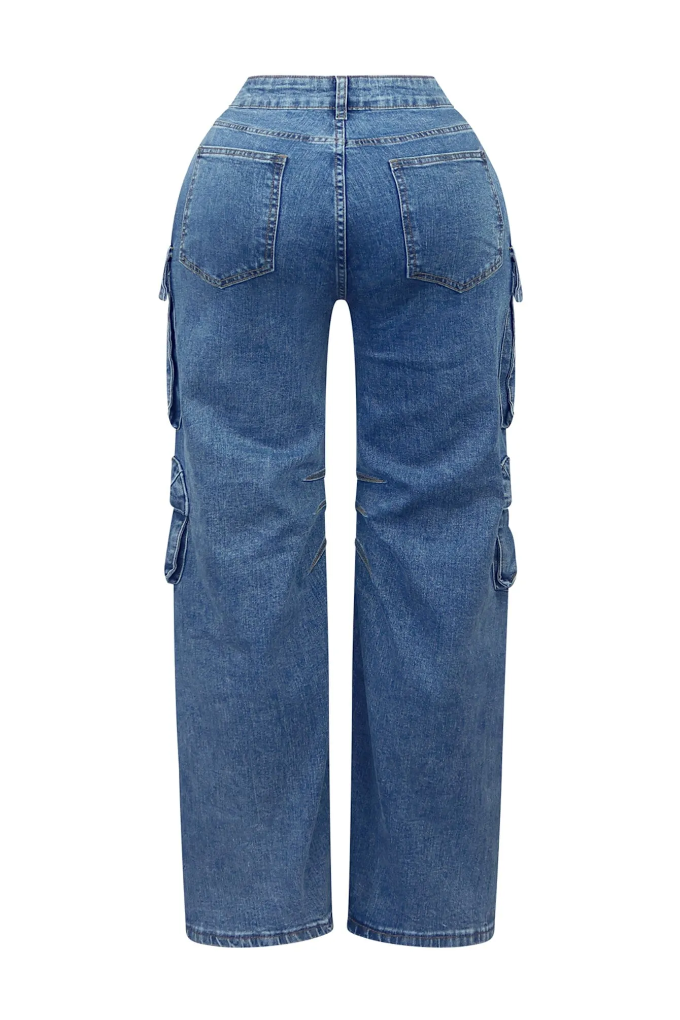 Wanna Be Denim Cargo Jeans