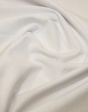 White Organic Cotton Jersey Fabric